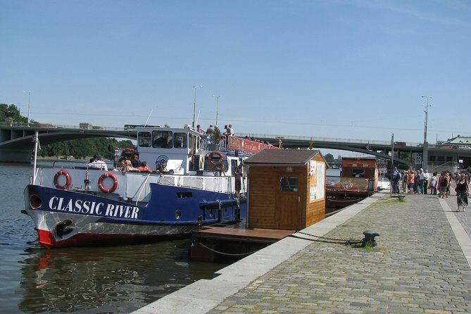 1 hour Prague Panoramic Vltava River sightseeing Cruise - Pier 17: Your easy launch point on Dvořák Embankment