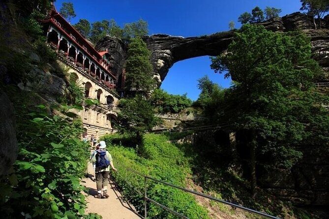 2 Countries Bohemian and Saxon Switzerland tour from Prague - Mercedes Van Pickup From Prague: Smooth but Confirm Your Zone