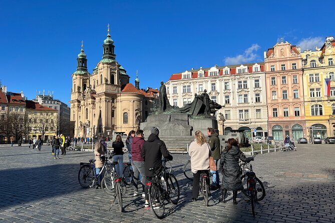 3-hour Complete Prague Bike Tour - Wenceslas Square: Communism, Prague Spring, Velvet Revolution, and Vaclav Havel