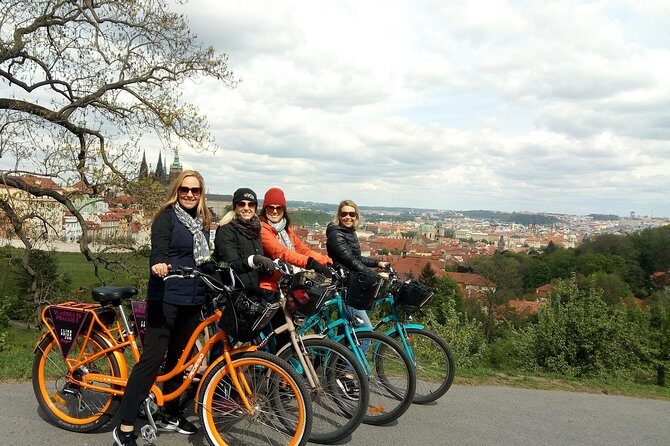 7 BEST VIEWS - PRAGUE eBIKE TOUR - Riverside ride and the “culture stops” you don’t see by accident