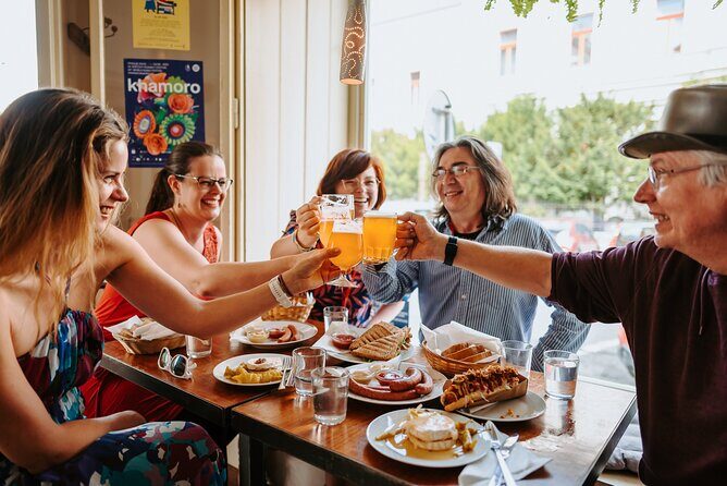 Award-Winning Prague Evening Old Town Food and Drink Tour - Malá Strana route: when your tour crosses the Vltava vibe