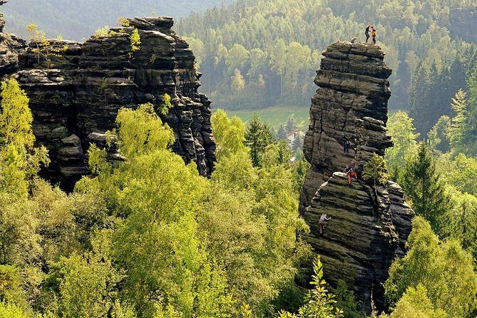 Bohemian & Saxon Switzerland From Prague-Travelers' Choice 2025 - A fast Prague start that turns into a full national-park day