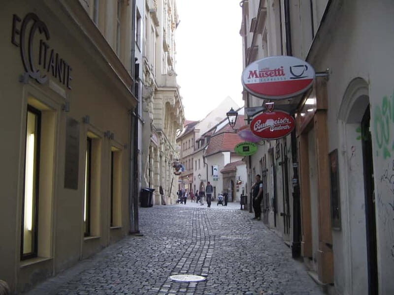 Brno: Historic Downtown Walking Tour - Cathedral of Saints Peter and Paul plus St. James (Jakuba) where you’re told to look up