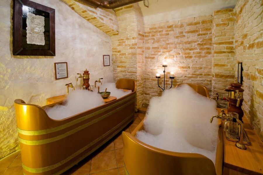 Caroline Bernard Beer Spa Prague with Beer & Massage Option - Heated Bed Relaxation and the Optional Beer Massage
