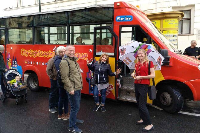 City Sightseeing Prague Hop-On Hop-Off Bus Tour & optional Boat Tour - Red Route: Main Train Station through Strahov, St. Vitus, and Petrin
