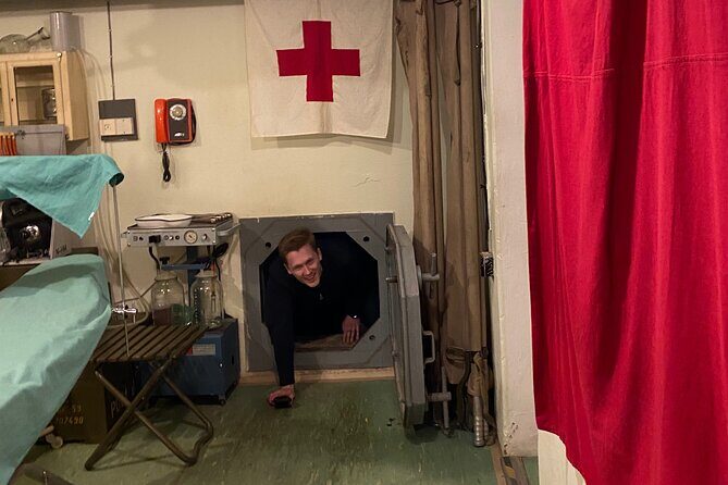 Communism & Nuclear Bunker Tour + 70s Canteen Lunch (own expense) - Inside a real 1950s nuclear bunker under Prague: what the visit feels like