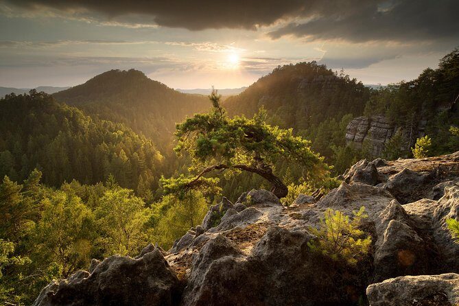 Elbe Canyon & Narnia Movie Locations Day Trip - Crossing Into Saxon Switzerland and Reaching Bastei Bridge