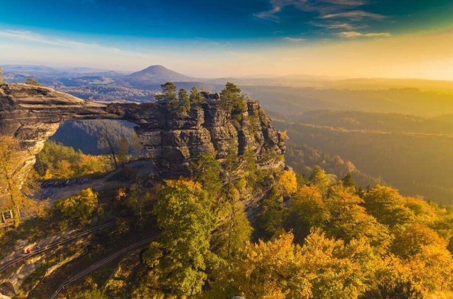 From Prague: Bohemian & Saxon Switzerland Iconic Day Trip - From Prague pickup to the Elbe Sandstone Mountains