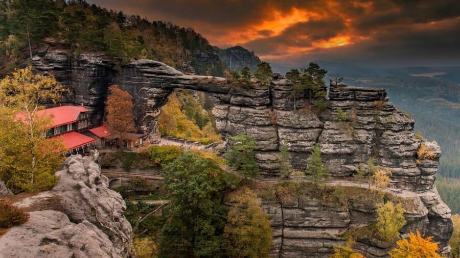 From Prague: Bohemian & Saxon Switzerland Iconic Day Trip - Bastei Bridge: iconic views with a walk you can actually enjoy
