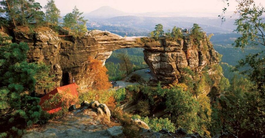 From Prague: Bohemian & Saxon Switzerland Semi Private Tour - From Prague to sandstone country: the big idea
