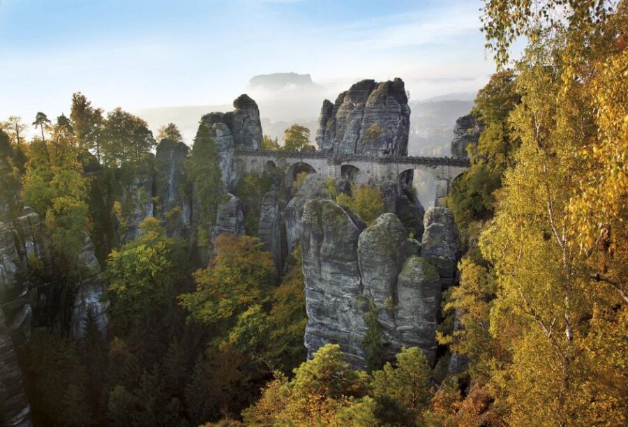 From Prague: Bohemian & Saxon Switzerland Semi Private Tour - Bastei Bridge and Neurathen Castle: the Germany stop that sets the mood