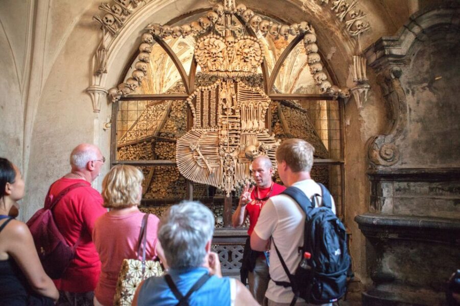 From Prague: Kutna Hora UNESCO Site Tour with Bone Chapel - Meeting at Český dráhy (and Finding Your Red Umbrella)