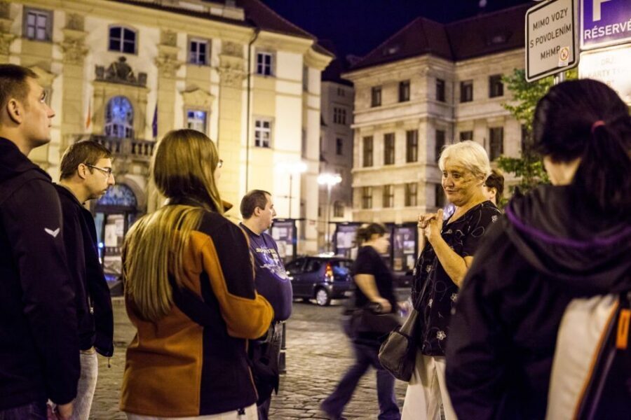 Ghost Walking Tour of Prague - Cross Charles Bridge and Down Karmelitská: The Tour Expands Beyond the Center