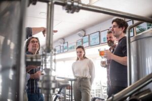 Hidden Beer Gems of Old Prague - Stop 1 at Franz Kafka’s Rotating Head: a modern start with instant context