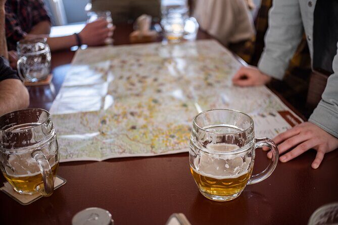 Hidden Beer Gems of Old Prague - Stop 3 in New Town: the longer pub time plus your digital Beer Map