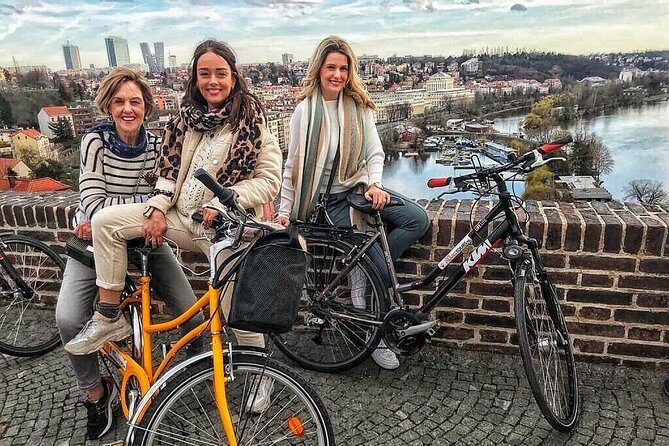 Hidden Prague Bike Tour - Vyšehrad National Cultural Monument: seeing the castle area