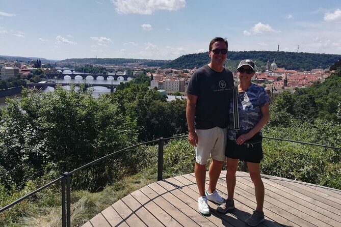 Historical Prague Guided E-Bike Tour - Charles Bridge angles: a calmer photo moment near a famous crush
