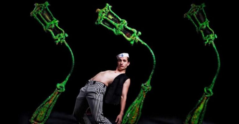 Prague: 1.5-Hour Black Light Theater Srnec Performance - Non-Verbal Comedy: How You Follow the Story Without Words