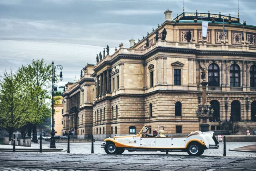 Prague: 1.5–Hour Vintage Car Tour - Romantic Old Town to Prague Castle: views first, questions second