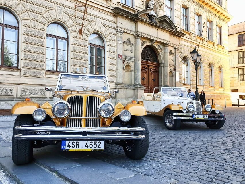 Prague: 1.5–Hour Vintage Car Tour - The 90-minute plan: what you actually cover