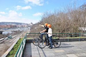 Prague 3-Hour Sightseeing Tour by Electric Bike - Kampa Park to Charles Bridge: the ride gets cinematic fast