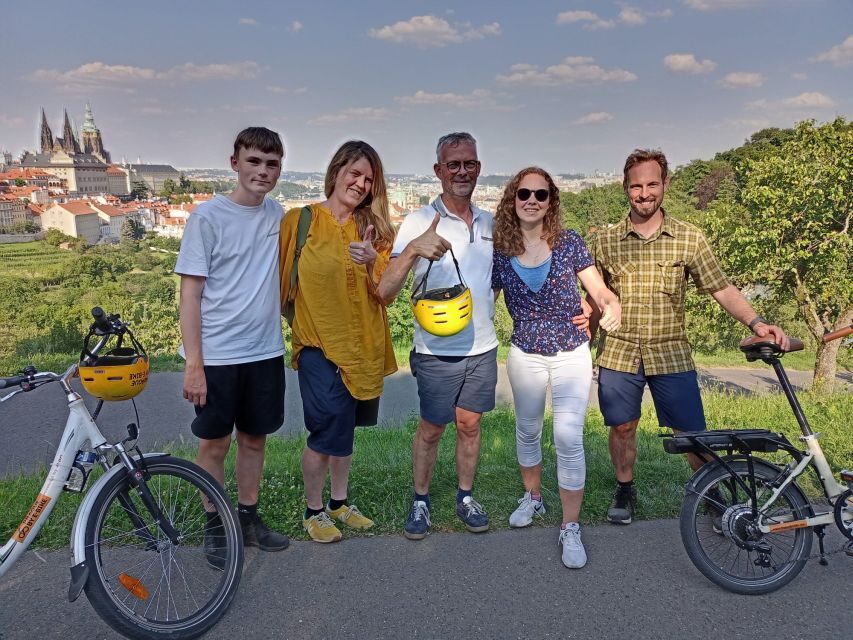 Prague 3-Hour Sightseeing Tour by Electric Bike - Lesser Town cruising: the neighborhood feel you might miss on foot