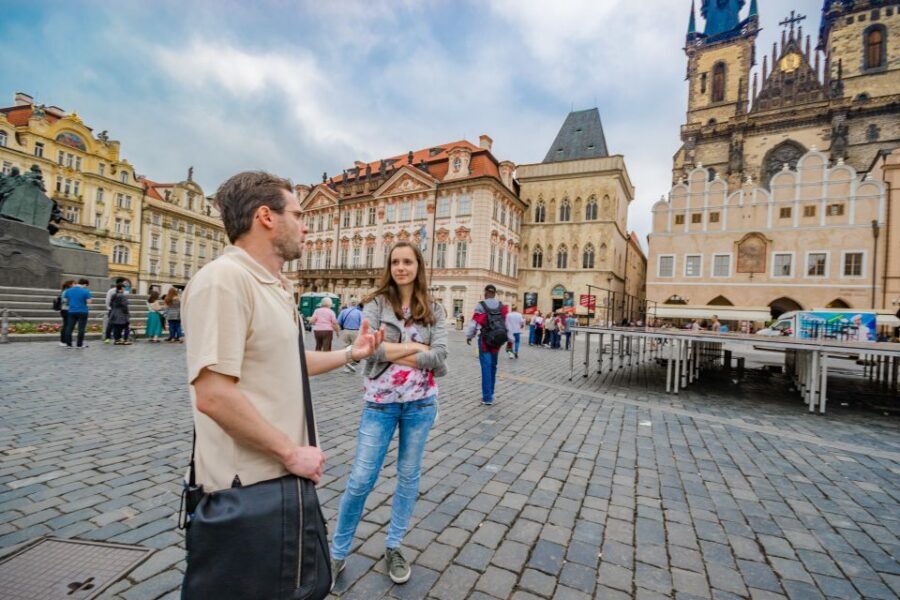 Prague: 3-Hour Walking Tour of Old Town & Prague Castle - Tram up to the Castle District: a smarter way to handle the climb