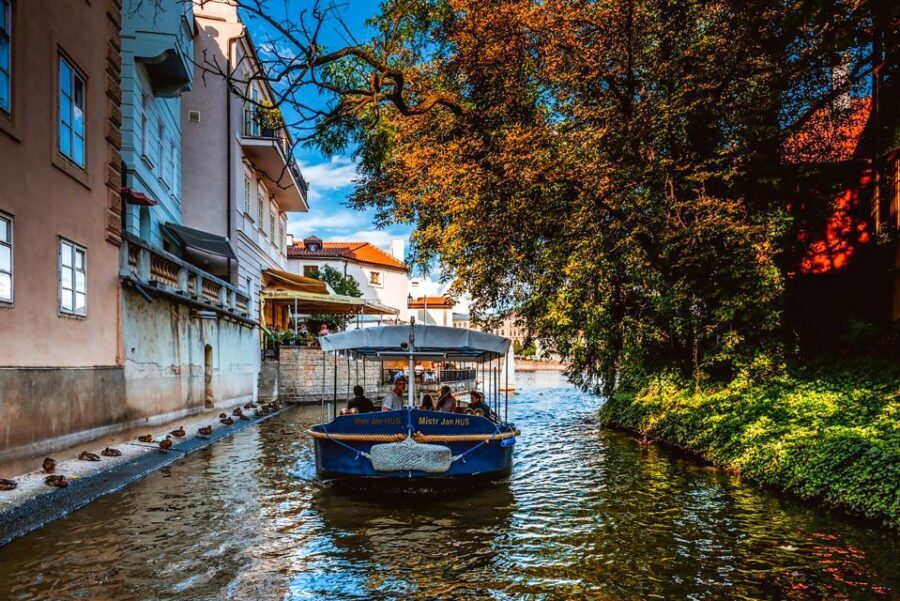 Prague: 45-Minute Sightseeing Cruise to Devil's Channel - Grand Priory Mill: one of Prague’s preserved mills in view