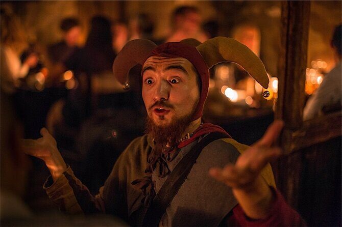 Prague 5 Courses Medieval Dinner and Live Performances - Communal Tables: Social Prague, Not a Quiet Dinner
