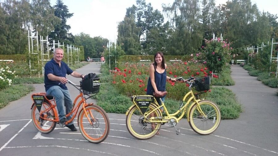 Prague: 7 Best Viewpoints of Prague E-Bike Tour - Lesser Town: hills, atmosphere, and a better sense of scale