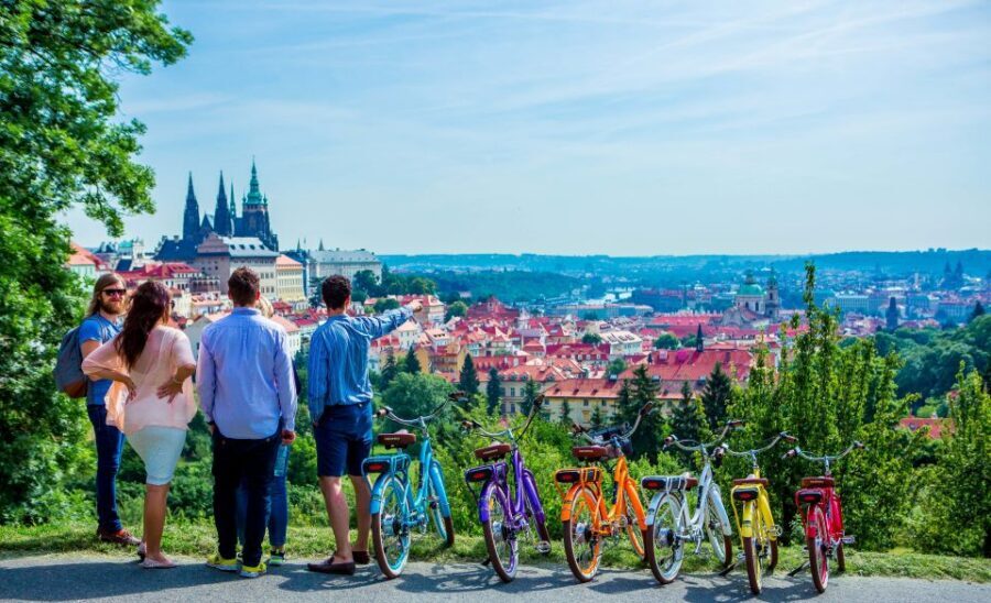 Prague: 7 Best Viewpoints of Prague E-Bike Tour - Old Town: quick orientation so you stop feeling lost