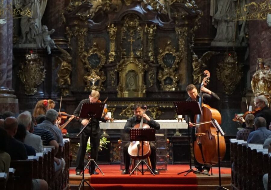 Prague: A. Vivaldi Four Seasons at St. Salvator Church - What you’ll hear: Vivaldi Four Seasons, Bach and Beethoven, plus Christmas carols