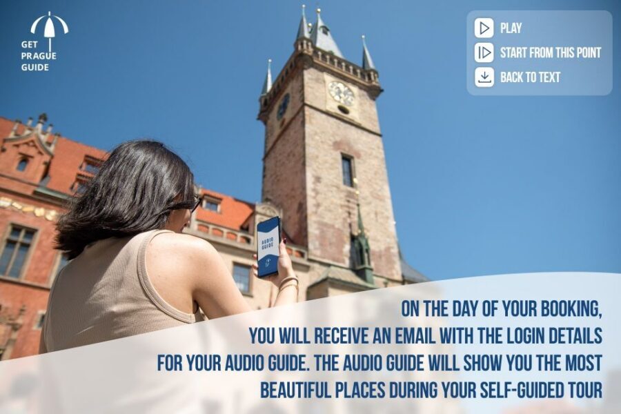 Prague: Astronomical Clock Tower Entry Ticket & Audio Guide - The smartphone audio guide through Old Town Square
