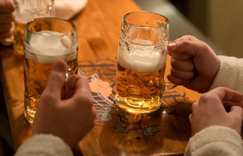 Prague: Beer and Wine Spa Bath with Salt Cave Experience - Arriving at Beer Baths Letna: lockers, showers, and how the hour flows