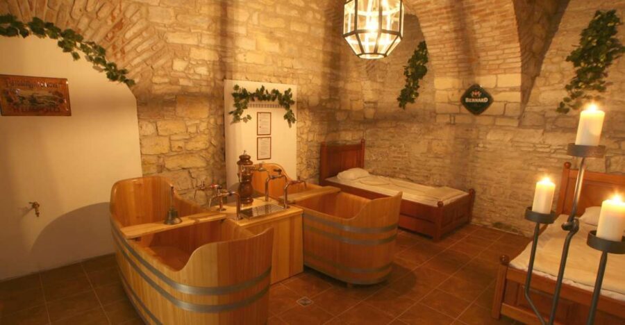 Prague: Bernard Beer Spa with Beer and Massage Option - Entering Bernard Beer Spa in Prague’s Hotel: What to Expect on Arrival