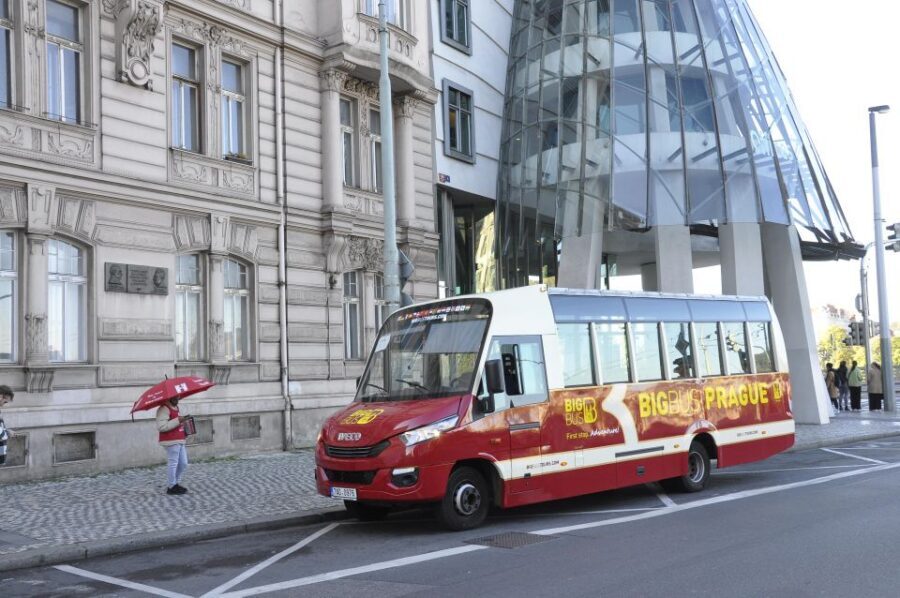 Prague: Big Bus Hop-on Hop-off, Castle Tour and River Cruise - Vltava river cruise: Dvorakovo embankment and pier 17