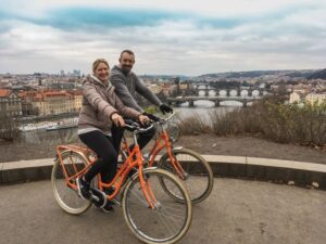 Prague: Bike or E-Bike City Tour with A Local Guide - Letná and Expo 58 stops: sweeping Prague views in minutes