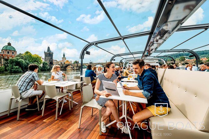 Prague Boats 3-hour Dinner Cruise - What You Actually See: Rudolfinum, Straka Academy, Dancing House, Vyšehrad
