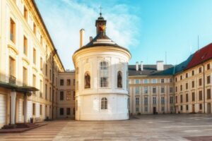 Prague Castle & Castle District: 2-Hour Guided Tour - Charles Bridge walking plus the tram up: the route that saves your legs
