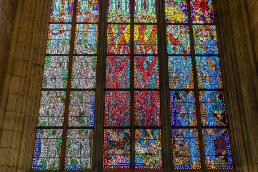 Prague: Castle Tour with Local Guide and Entry Ticket - St. Vitus Cathedral: Stained Glass, Gargoyles, and the Last Judgment