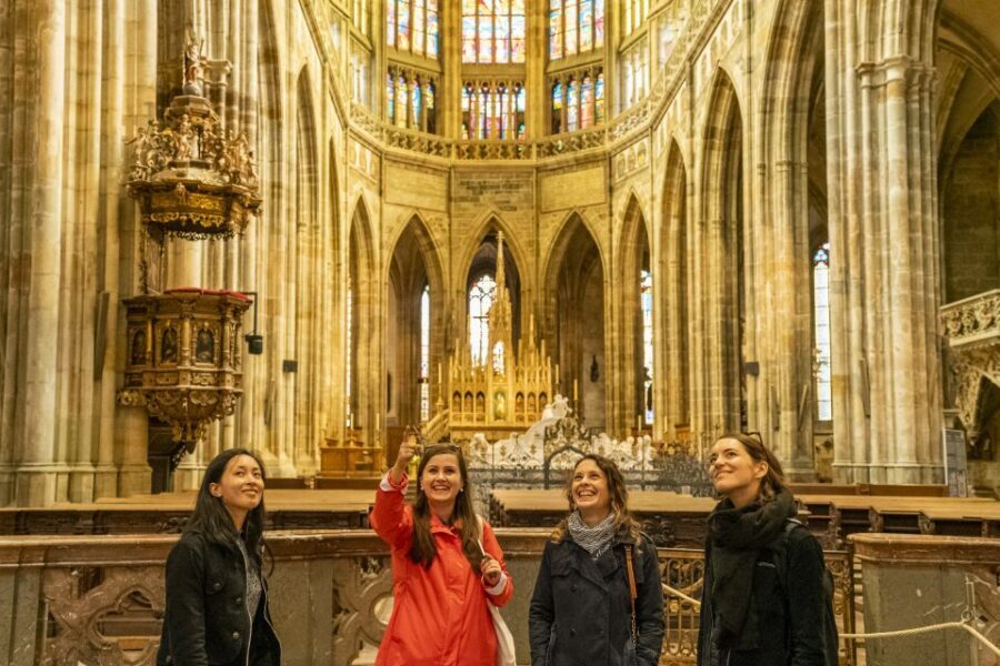 Prague: Castle Tour with Local Guide and Entry Ticket - St. George’s Basilica: A Softer Counterpoint to the Main Cathedral