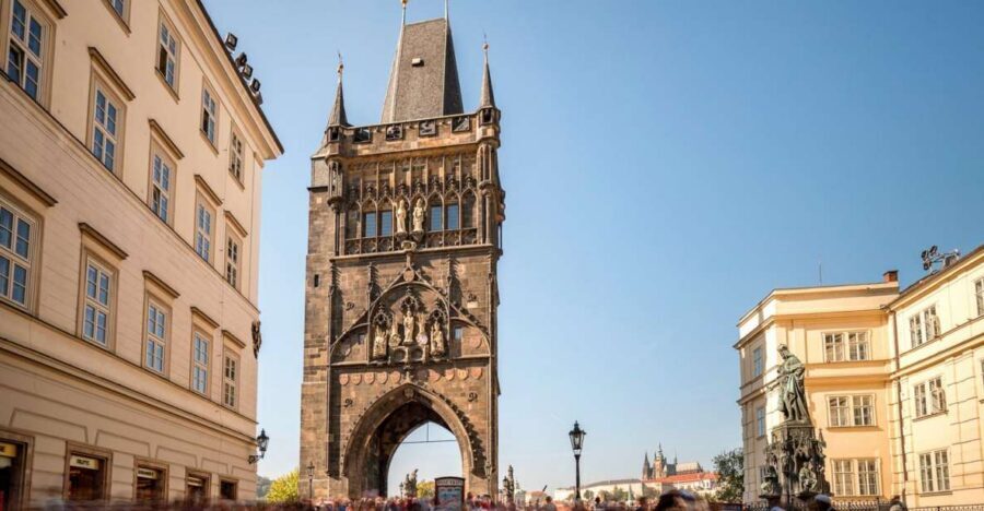 Prague: Charles Bridge Towers Combined Entry Ticket - Old Town Bridge Tower: Gothic Power and a 360-Feel View