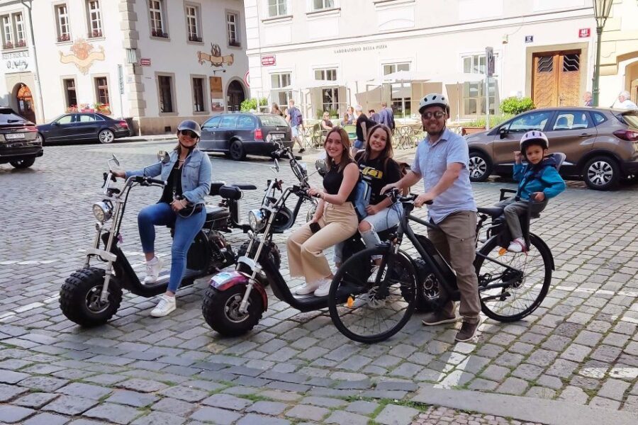 Prague: City Highlights Guided Electric Trike Tour - Strahov Monastery and Queen Anne’s Summer Palace: A Calm, Scenic Interruption