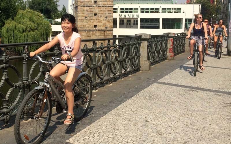 Prague: Classic City Bike Tour - New Town, Prague: Wider Streets, Clearer Context, and Quick Photo Stops