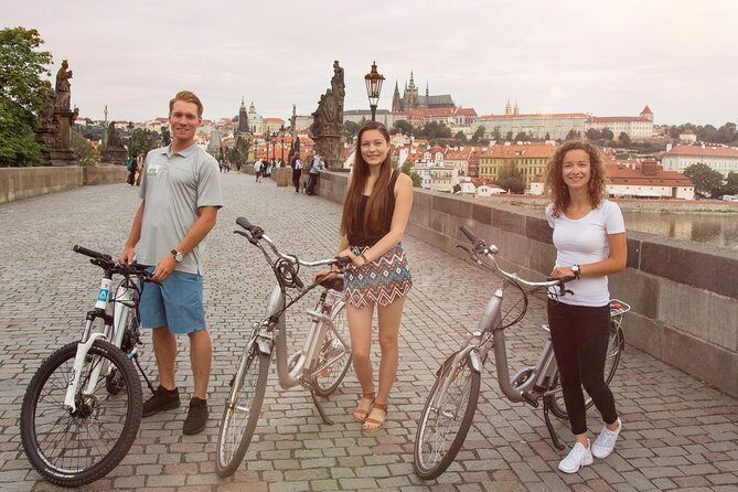 Prague E-Bike City Tour with A Local Guide - Brussels Pavilion to Letná Park: the viewpoints that define the skyline