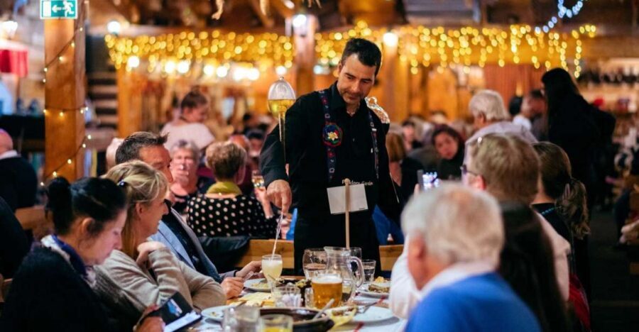 Prague: Evening Folklore Garden Party with Traditional Menu - Unlimited Czech beer and wine: the open bar part you should plan around