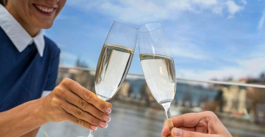 Prague: Evening Vltava River Eco Cruise with Prosecco - The Vltava Route: Straka Academy, Rudolfinum, Old Town, and More