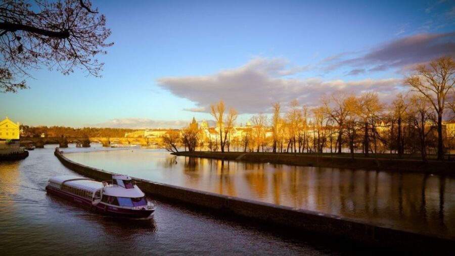 Prague: Evening Vltava River Eco Cruise with Prosecco - Audio Commentary: Getting the Story Without Losing the Views