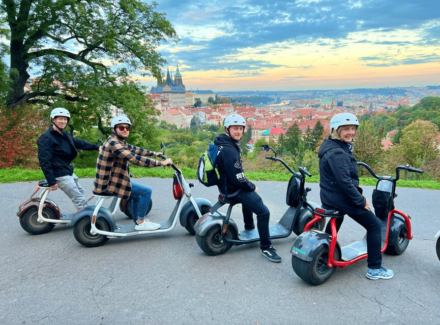 Prague: Fat Tire E-Scooter Guided Tour - Lesser Town, Rudolfinum, and Josefov: history you can actually move through