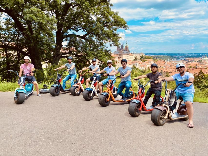 Prague: Fat Tire E-Scooter Guided Tour - What you’ll notice about guides, safety, and the ride comfort